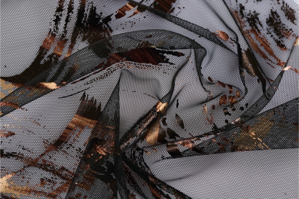 Pes Tulle Foil Printing - 2